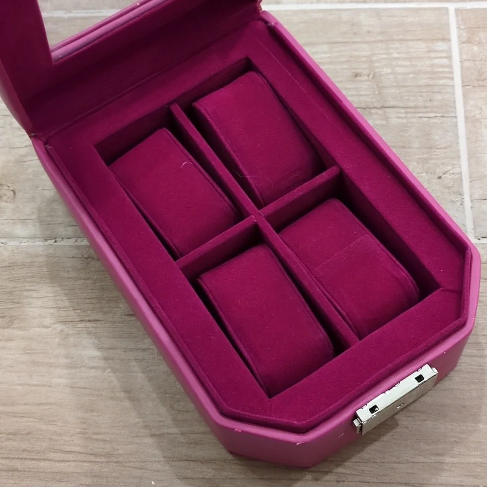 Pink Watch Storage Box - Picture 2 of 8